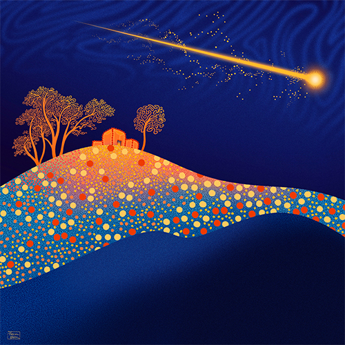 Illustrations de fêtes de fin d'année